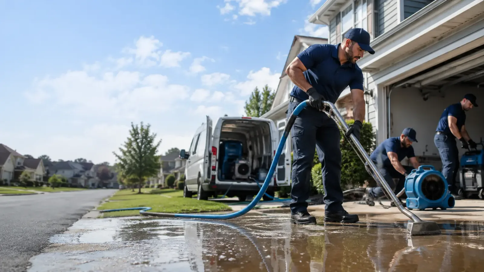 Flood Damage Restoration in Holmesville, OH